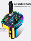Car Bluetooth 5.0 FM Transmitter Wireless Adapter Mic Audio Receiver Auto MP3 Player 2.1A Dual USB Fast Charger Car Accessories - Image 6